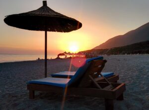 slow travel means relaxing seaside