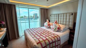river cruising ship stateroom