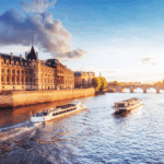 river cruising in paris